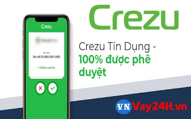 Ứng dụng vay tiền Crezu