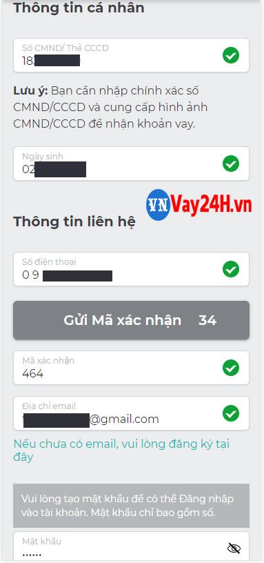 Hướng dẫn đăng ký vay tiền tamo 2 Hướng dẫn đăng ký vay tiền tamo 2