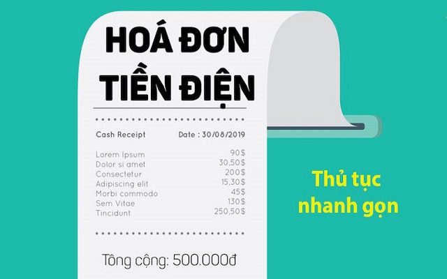 Điều kiện vay tiền theo hóa đơn tiền điện đơn giản và nhanh chóng Điều kiện vay tiền theo hóa đơn tiền điện đơn giản và nhanh chóng