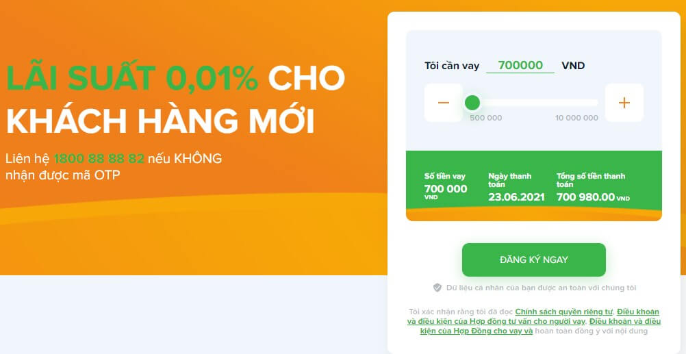 Đăng k&yacute; vay tiền ơi