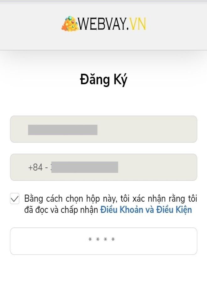 Đăng k&yacute; t&agrave;i khoản bằng số điện thoại